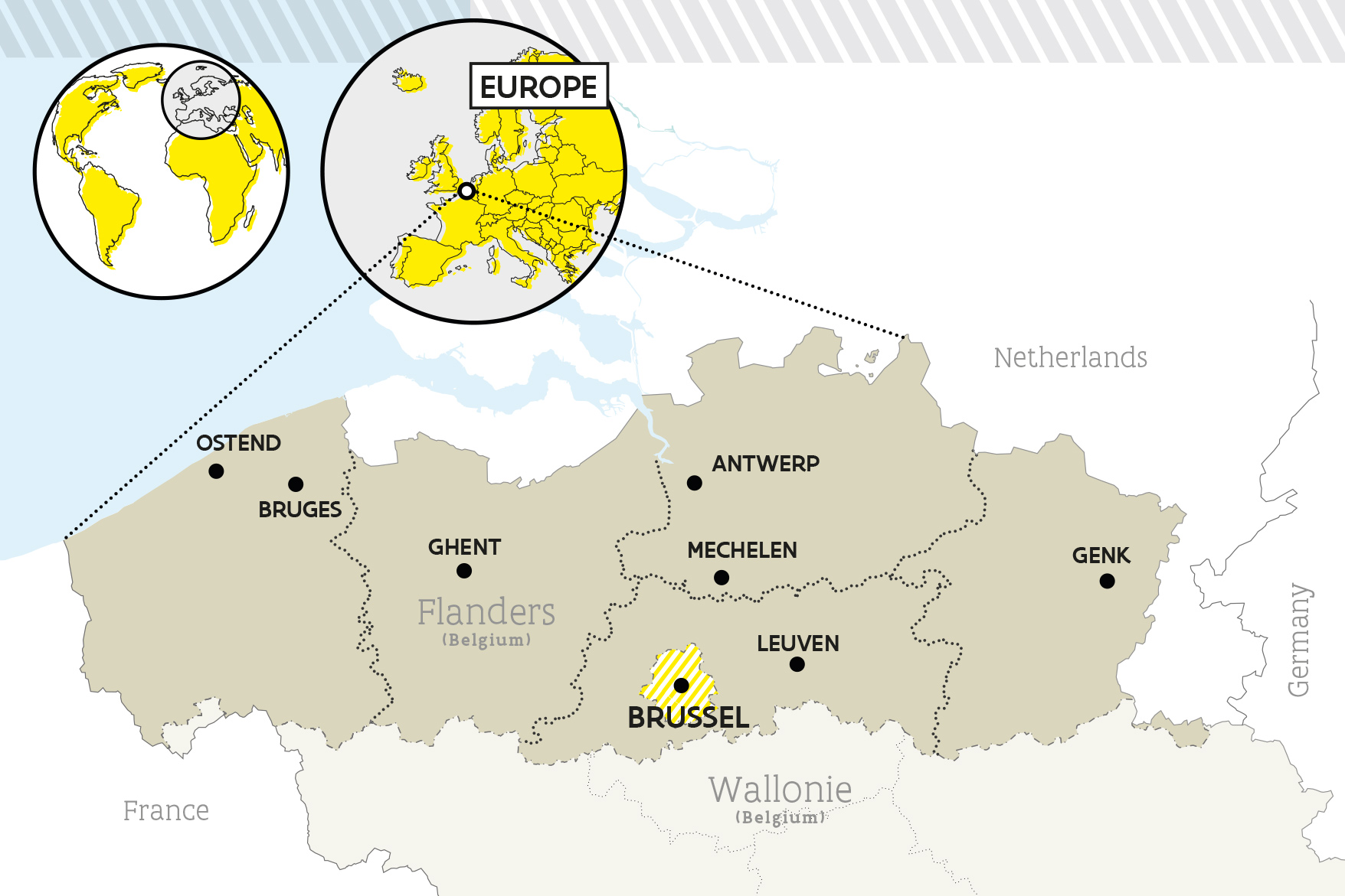 map Flanders