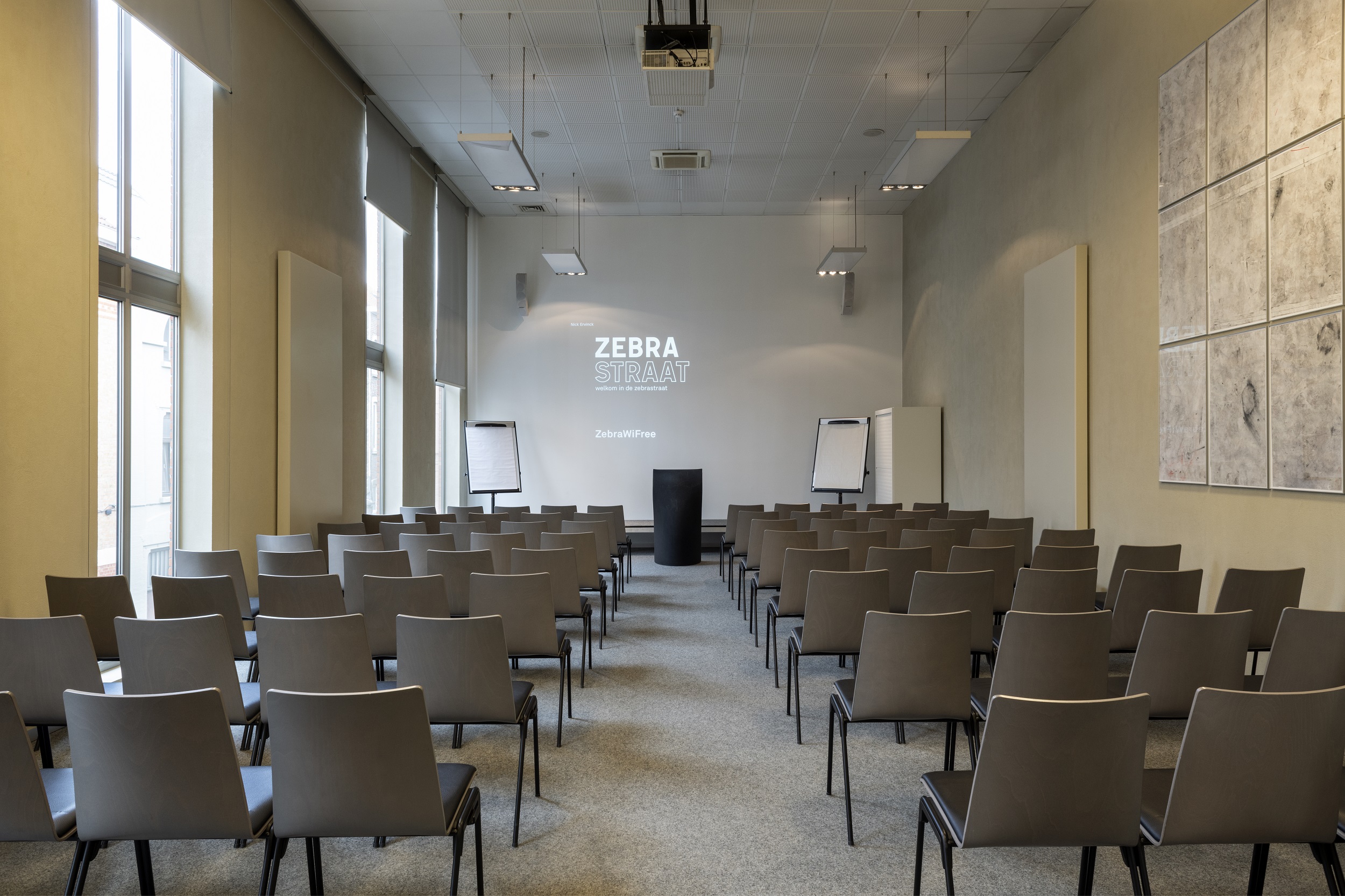 Zebrastraat vergaderzaal, theater - (c) Nick Ervinck
